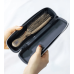 S-Heart-S Semi-hard Comb Case Black For Long Brushes